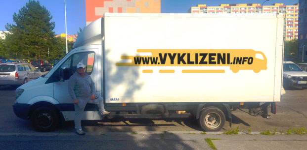 vyklizeni nakladak