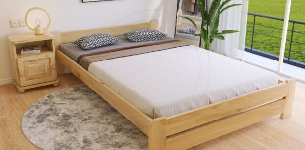 drevena postel